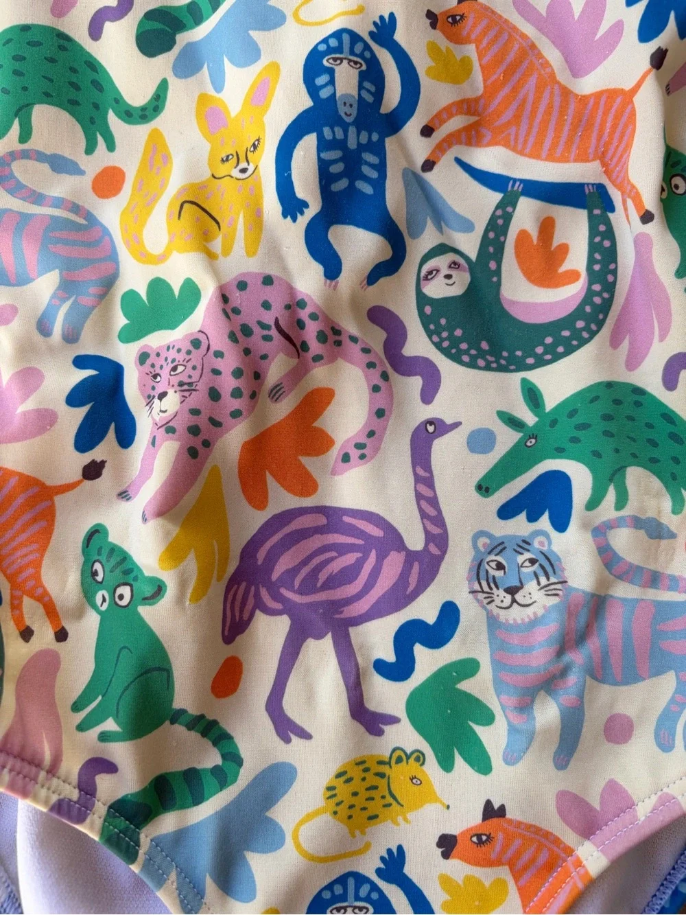 Mini Boden Girls Swim One Piece - Size 5/6 - Picture 2 of 6